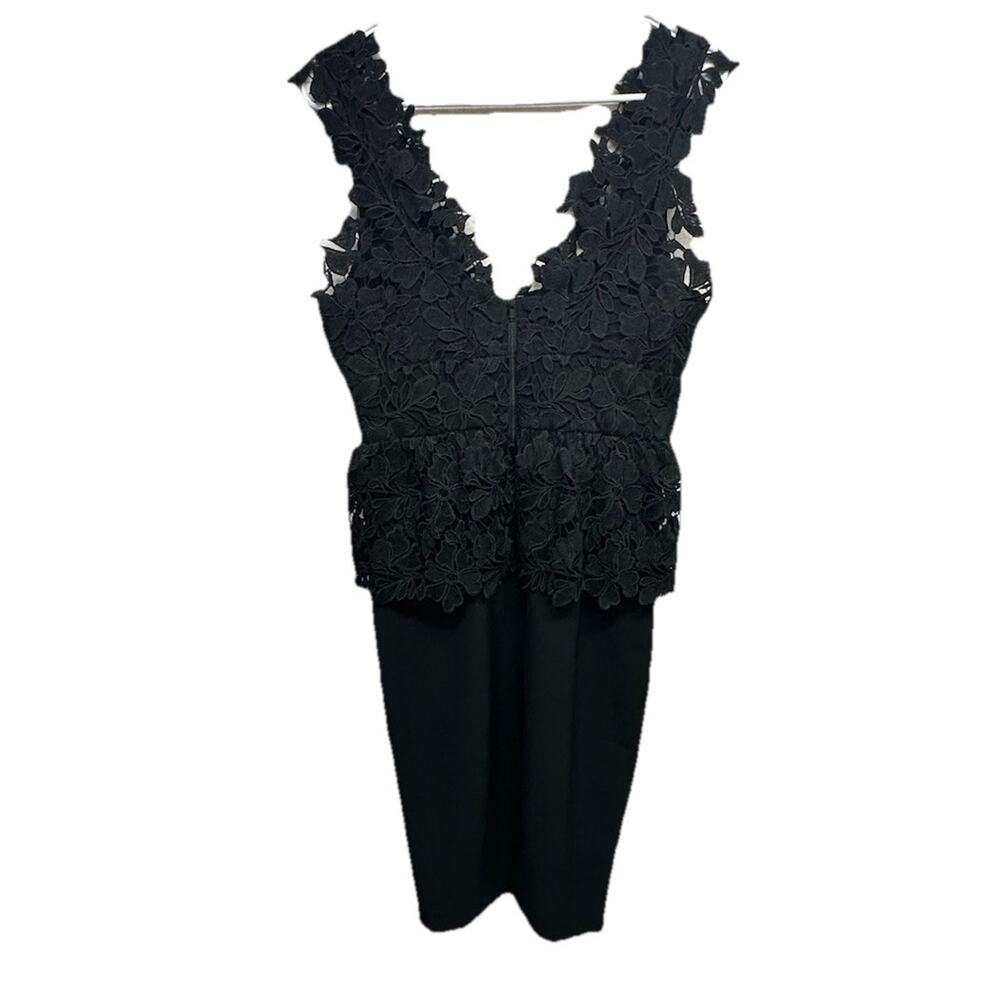 Bardot Womens Size 12 Valencia Lace Dress Black Party Cocktail Dress NWT - Picture 13 of 15
